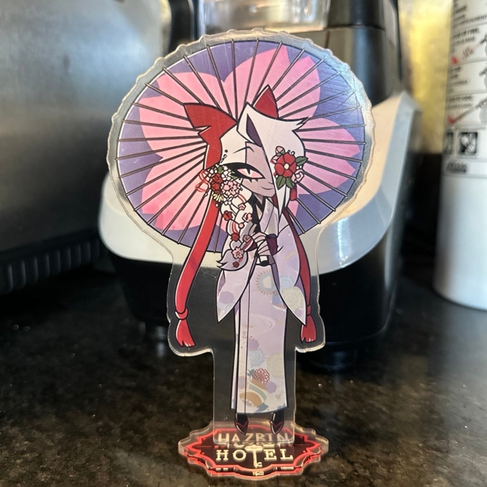 Hazbin Hotel Helluva Boss kimono Japanese Vaggie anime acrylic figure standee
